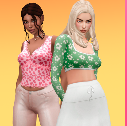 The Sims 4 Tops CC