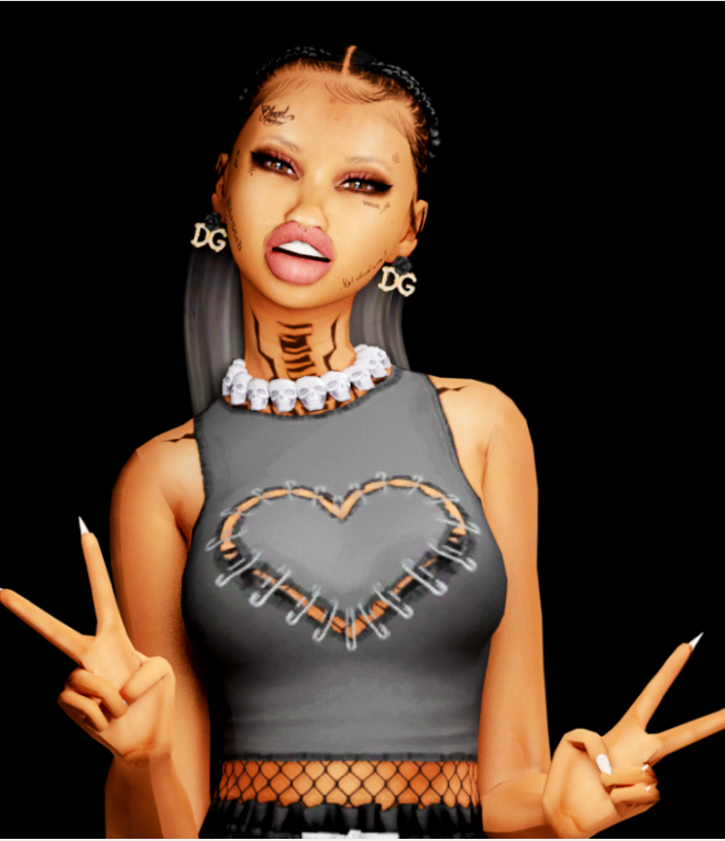 Gothic Babes Sims 4