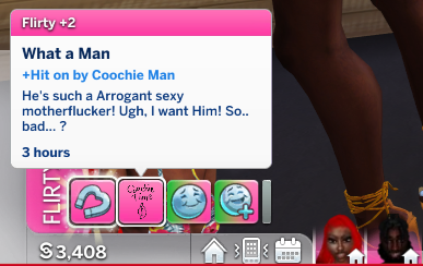 Coochie Man Trait The sims 4 Mod