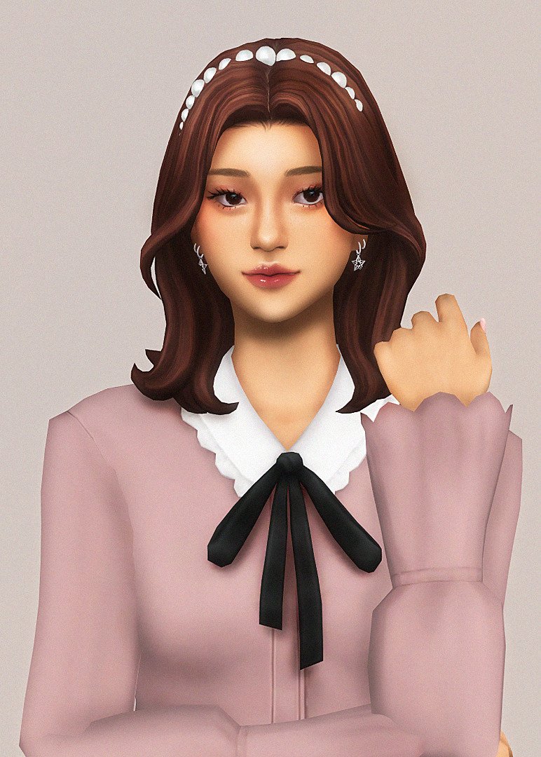sims 4 nana komatsu inspired look