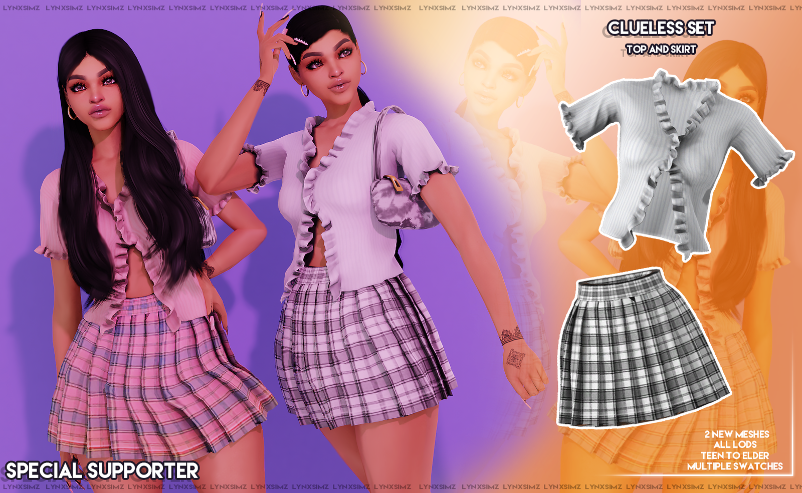 The sims 4 clothes cc