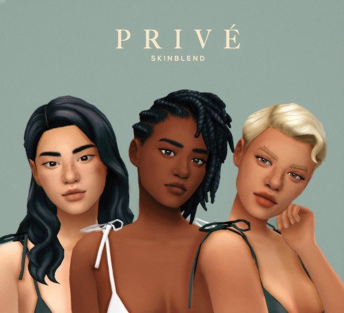 Sims 4 Skin overlays Blends