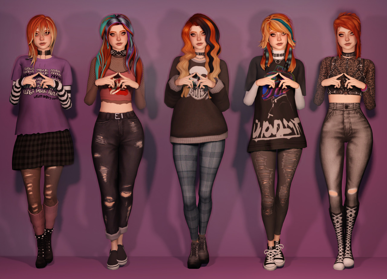 Rando girl look book