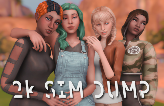 Sims 4 sim Dump
