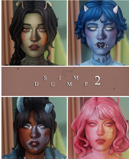 A Sims 4 Sim Dump