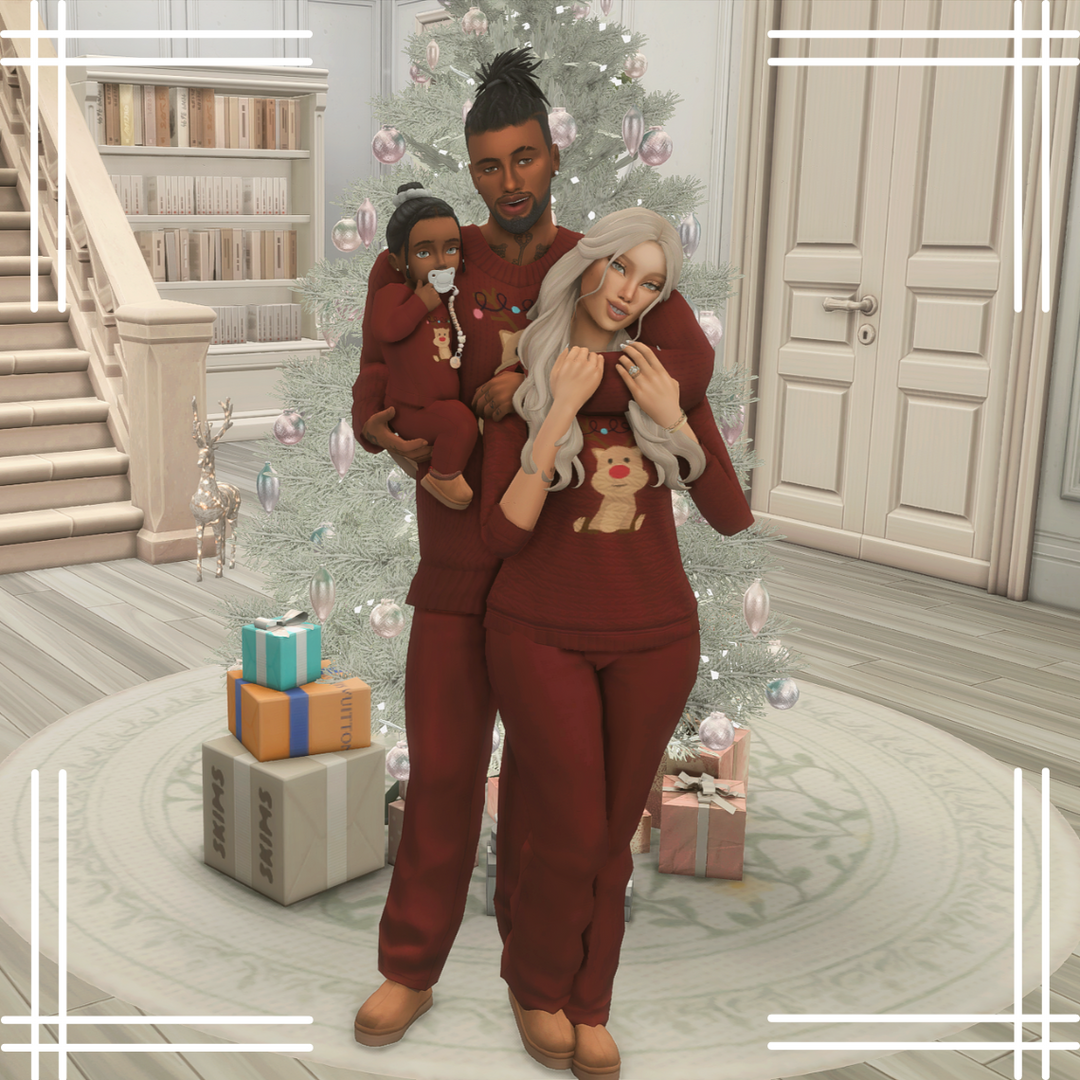 65+ items Sims 4 christmas cc clothes