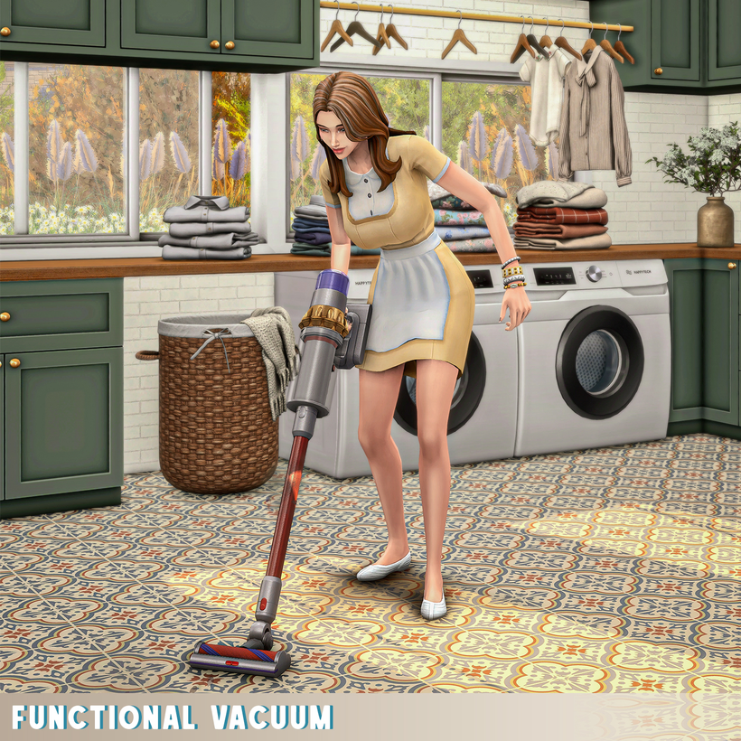 November 2023 Set Homey Laundry Room by Cowbuild