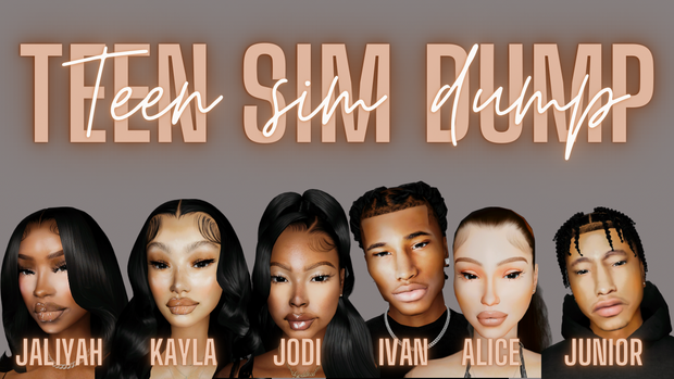 Teen sims 4 dump