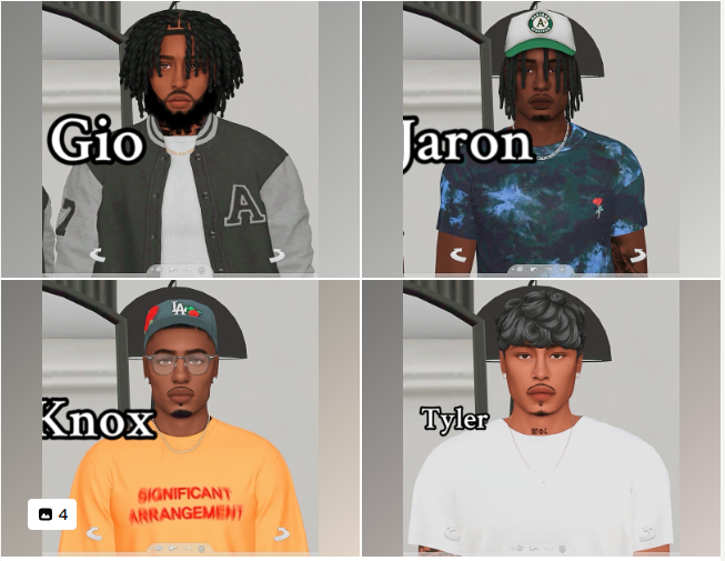 Male Sims Dump sims 4