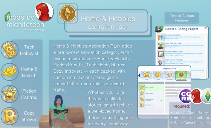Sims 4 tech CC collection