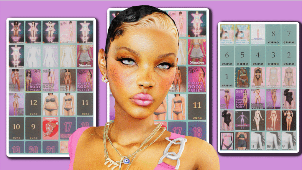 SIMS 4 BODY PRESETS FOLDER 2025