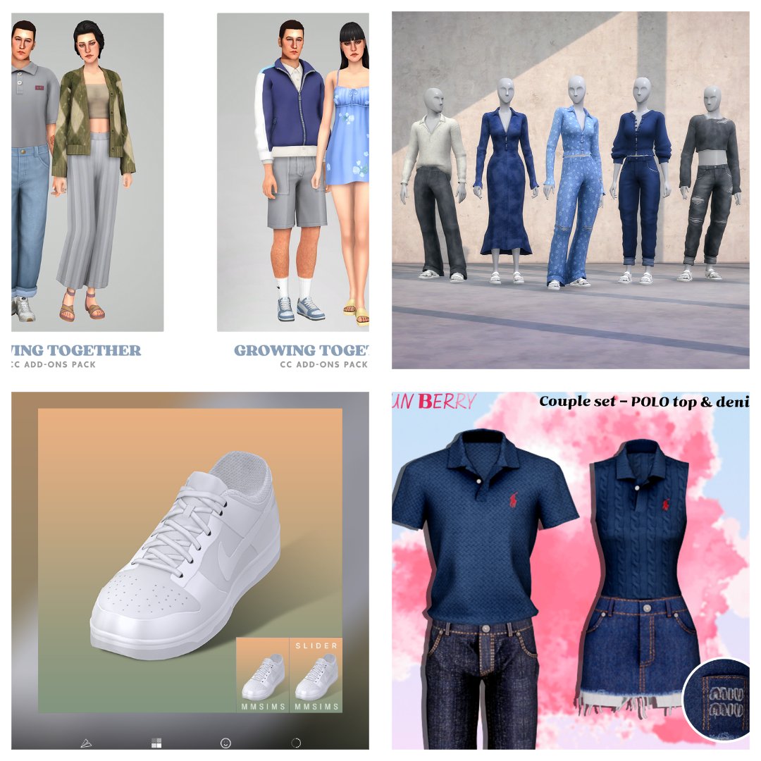 sims 4 summer outfit with cardigan and sneakers