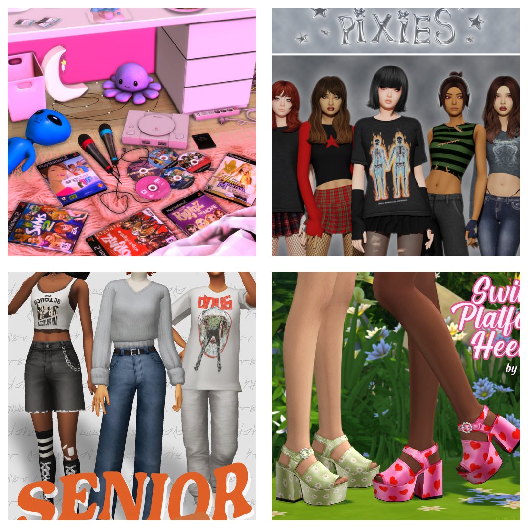 Ultimate Sims 4 Y2K CC Collection