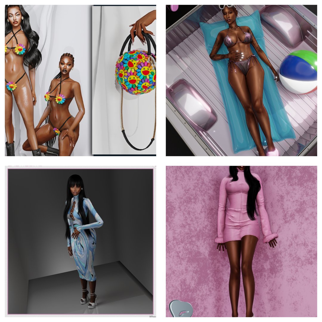 Sims 4 Pressed CC Collection Outfit Showcase
