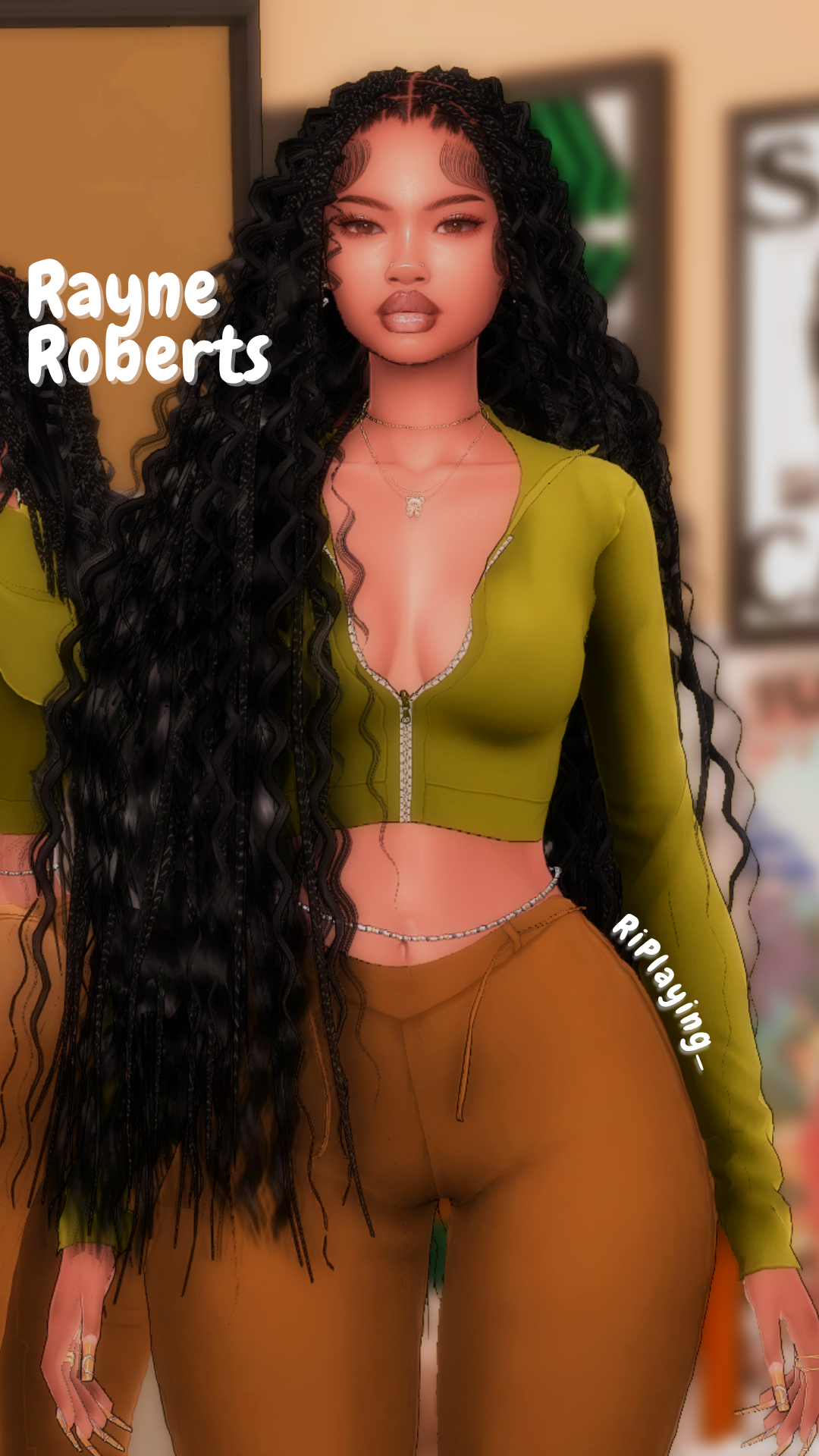 Sims 4 Rayne R Sim Download – Stylish Custom Sim