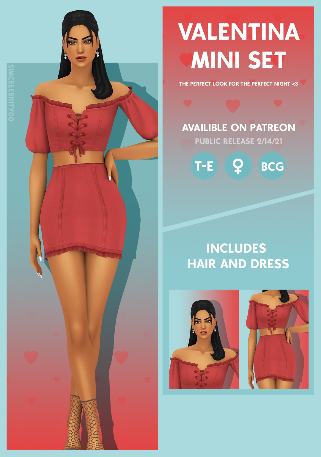 sims 4 female fashion cc