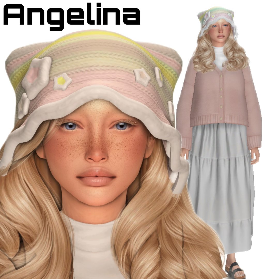 Angelina Sims 4 female sim download