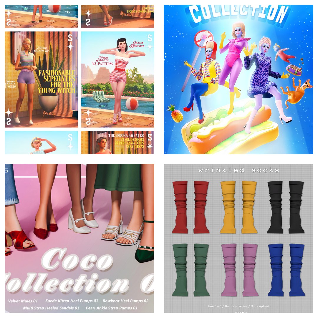 Sims 4 Everyday CC Outfits