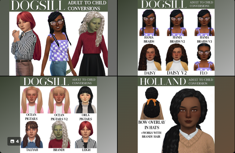 Dogsill Hair Conversions