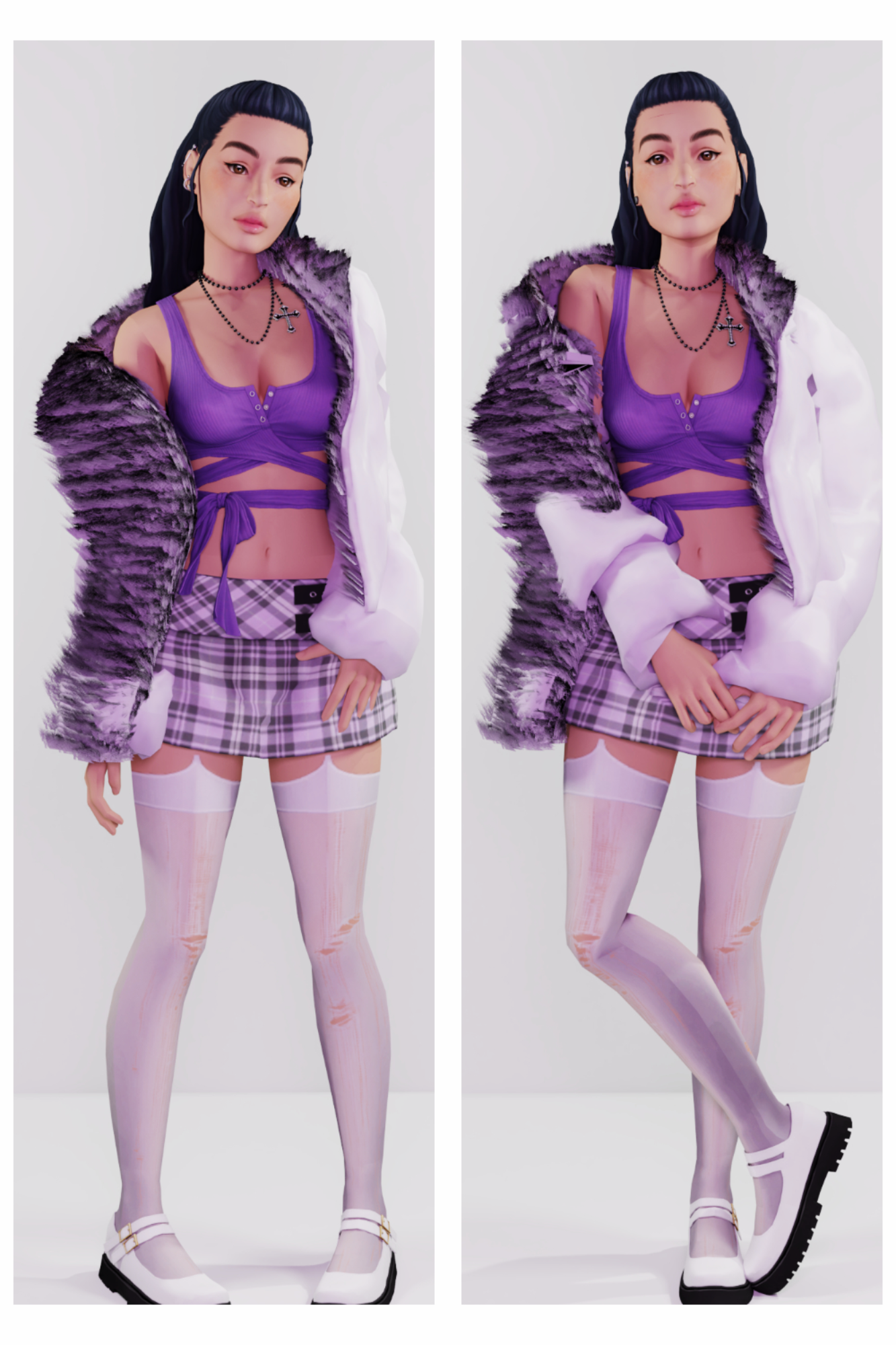 Sims 4 female outfit custom content