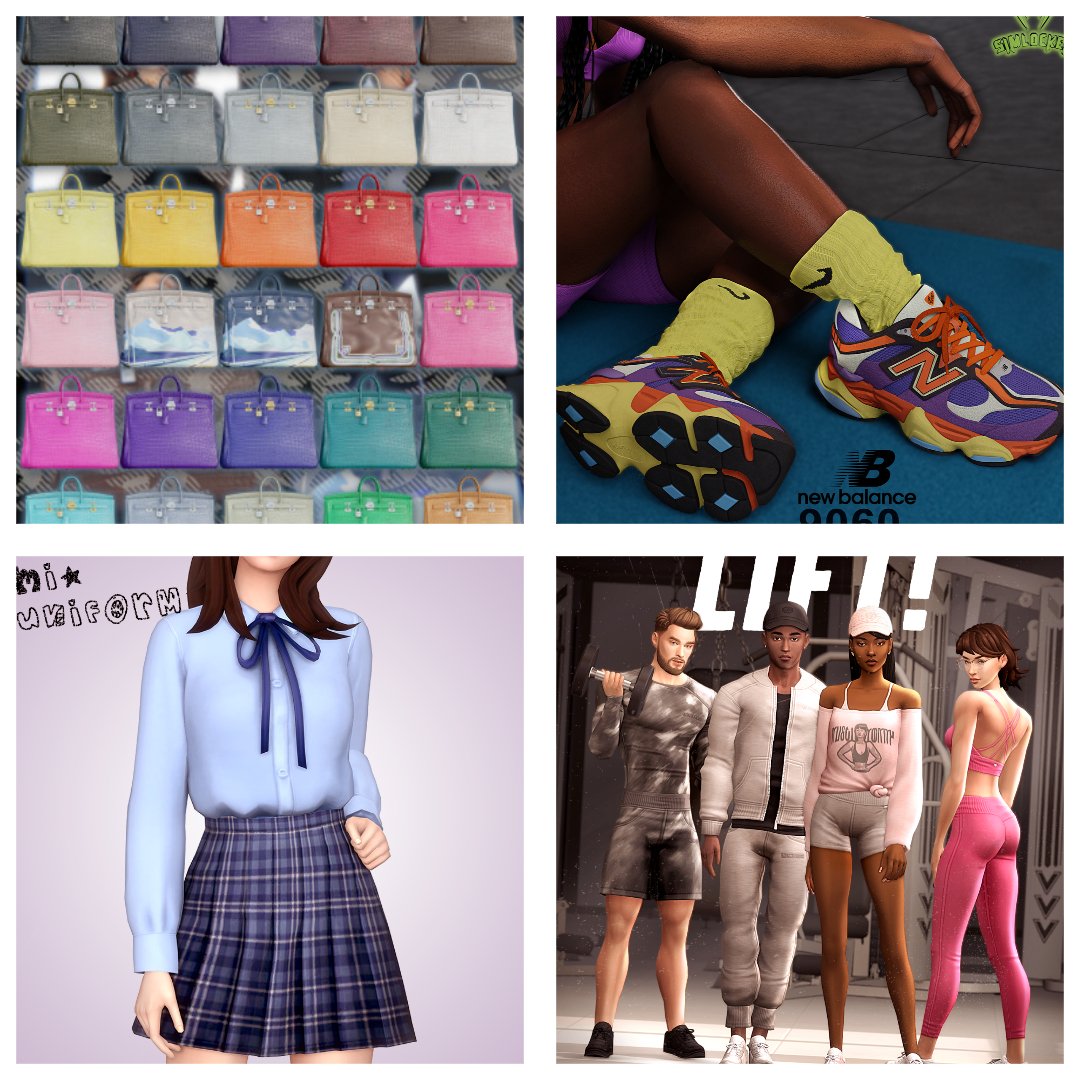 Sims 4 Fashion Accessories CC Collection