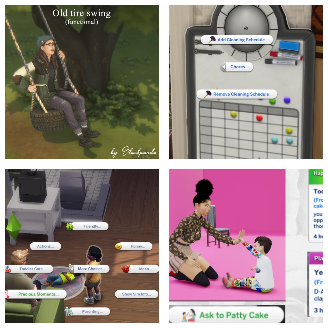 Sims 4 baby & kids mods collection