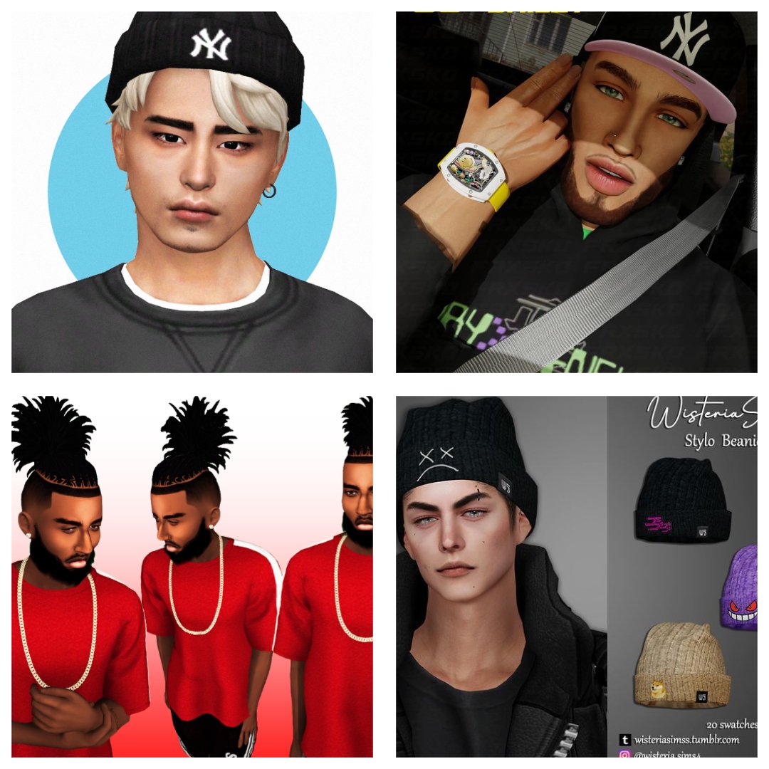 Sims 4 Male Accessories CC Folder