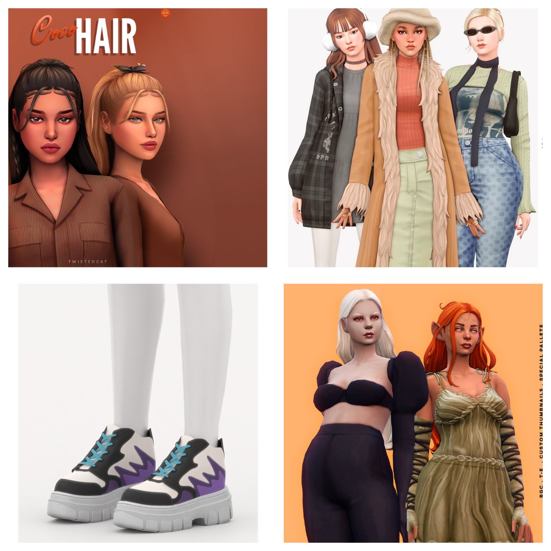 Sims 4 CC Clothing Collection