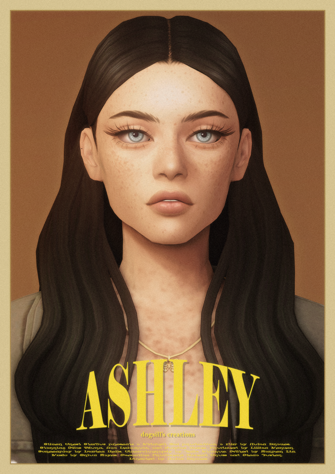 Ashley Hair Sims 4 CC Ashley hair Sims 4 CC