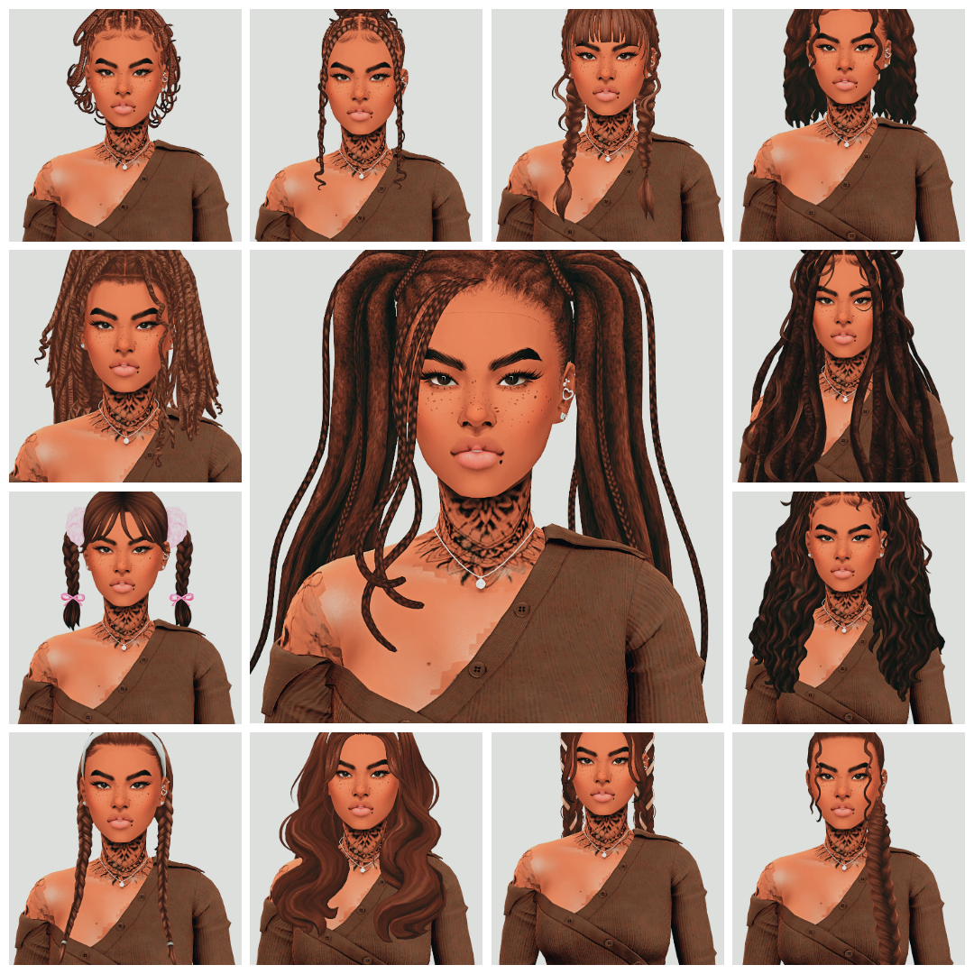 Sims 4 Hair CC Folder