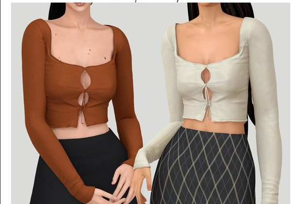 elliesimple x sonyasims - tie front cardigan