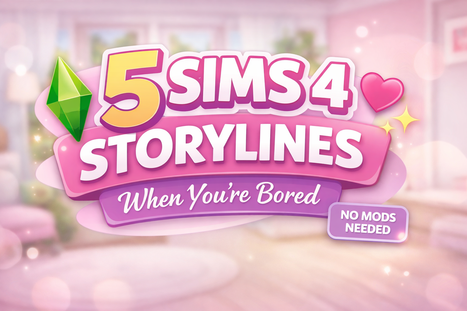 5 Sims 4 Storylines You Can Play When You’re Bored