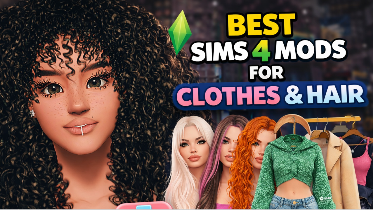 Sims 4 mods clothes and hair