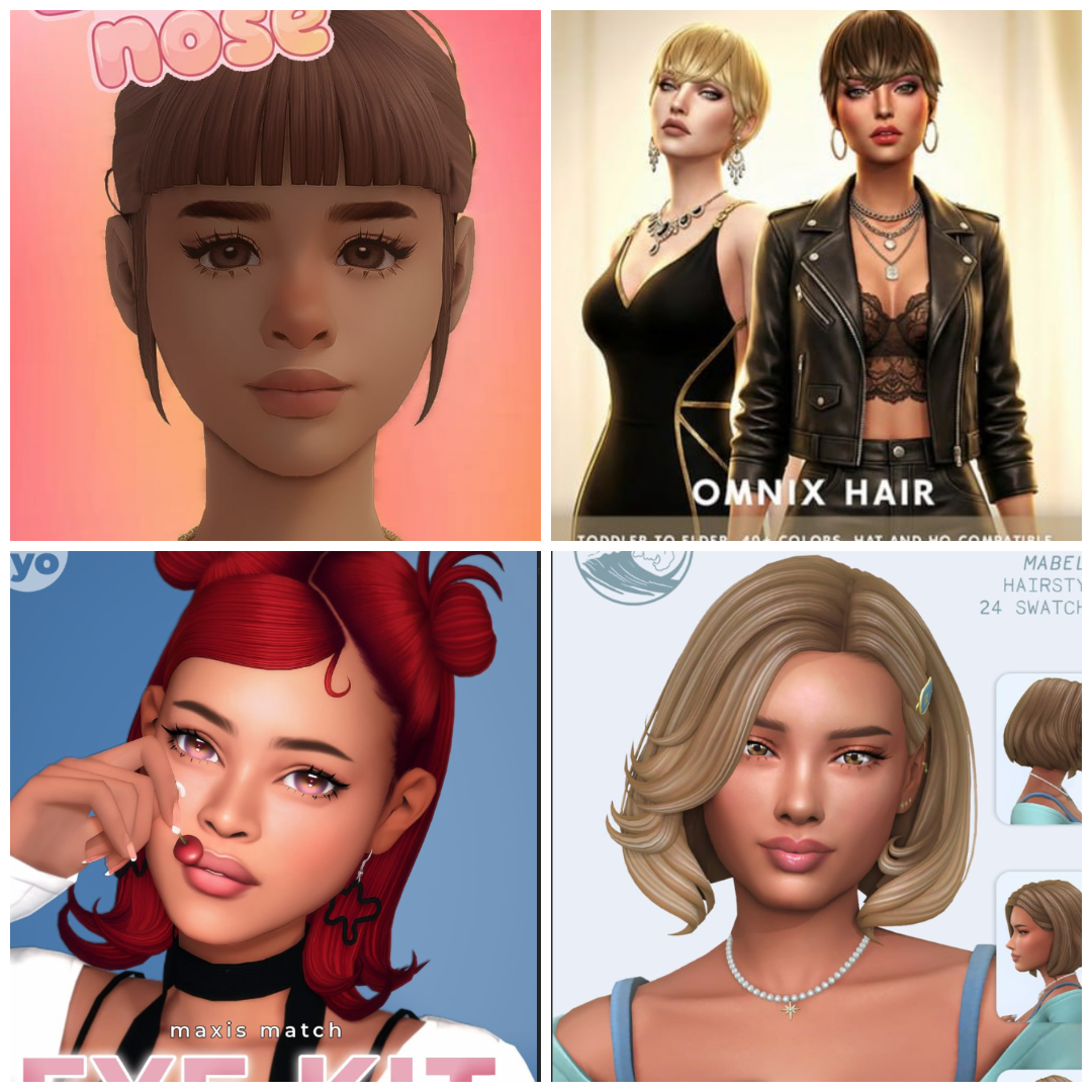 Sims 4 Maxis Match CC Downloads