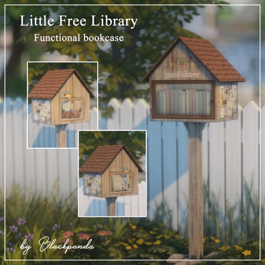 Sims 4 share books mod preview