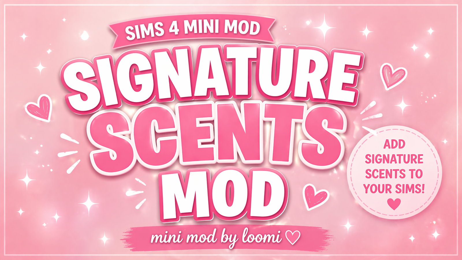 Sims 4 Signature Scents mod